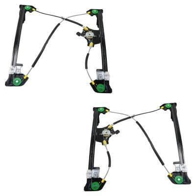 New Front Left And Front Right Window Regulator Compatible With Ford F-150 Stx 8 Cyl 4.6L F-150 Xl 6