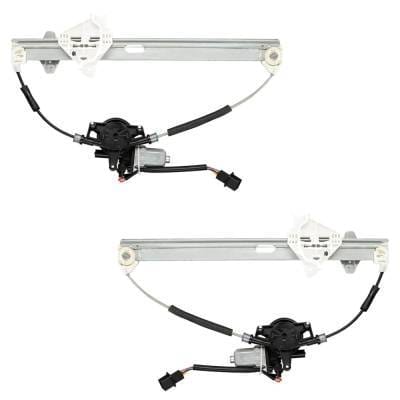 New Front Left And Front Right Window Regulator Compatible With Mazda Cx-3 Gt 4 Cyl 2.0L Cx-3 Sport