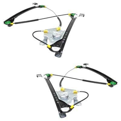 New Front Left And Front Right Window Regulator Compatible With Chrysler Pacifica Lx 6 Cyl 3.8L thumbnail 3