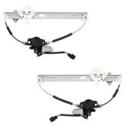 New Front Left And Front Right Window Regulator Compatible With Mazda Cx-3 Gx 4 Cyl 2.0L Cx-3