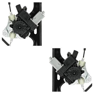 New Front Left And Front Right Window Regulator Compatible With Cadillac Ats Base Ats Premium thumbnail 9
