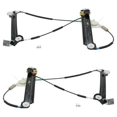 New Front Left And Front Right Window Regulator Compatible With Bmw 128I Base 6 Cyl 3.0L 135Is Base thumbnail 11