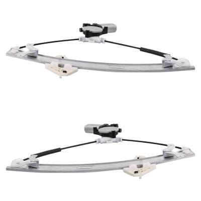 Front Left And Front Right Window Regulator Compatible With Acura Tsx Base 4 Cyl 2.4L 2004-2008 By thumbnail 7