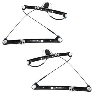 New Front Left And Front Right Window Regulator Compatible With Bmw X5 3.0I 6 Cyl 3.0L X5 4.4I 8 Cyl thumbnail 7