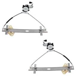 Front Left And Front Right Window Regulator Compatible With Acura Tl Base 6 Cyl 3.2L Tl Type-S 6 Cyl
