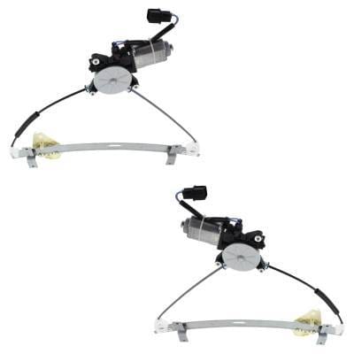 New Front Left And Front Right Window Regulator Compatible With Acura Tl Base 6 Cyl 3.2L Tl Type-S 6 thumbnail 7