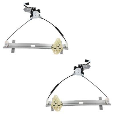 New Front Left And Front Right Window Regulator Compatible With Acura Tl Base 6 Cyl 3.2L Tl Type-S 6 thumbnail 9