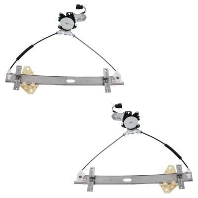 New Front Left And Front Right Window Regulator Compatible With Acura Tl Base 6 Cyl 3.2L Tl Type-S 6
