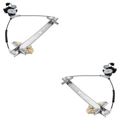 New Front Left And Front Right Window Regulator Compatible With Acura Tl Base 6 Cyl 3.2L Tl Type-S 6 thumbnail 5