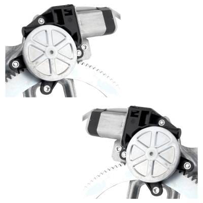 New Front Left And Front Right Window Regulator Compatible With Ford F-250 Super Duty Xlt 8 Cyl 6.4L thumbnail 13
