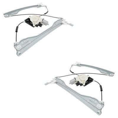 New Front Left And Front Right Window Regulator Compatible With Chrysler Voyager Lx 6 Cyl 3.6L thumbnail 3