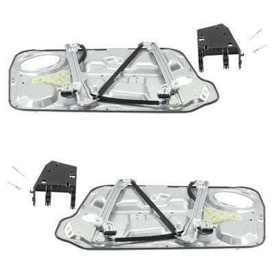 New Front Left And Front Right Window Regulator Compatible With Hyundai Sonata Gl 4 Cyl 2.4L Sonata