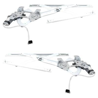 New Front Left And Front Right Window Regulator Compatible With Ford F-350 Super Duty Lariat 8 Cyl thumbnail 11