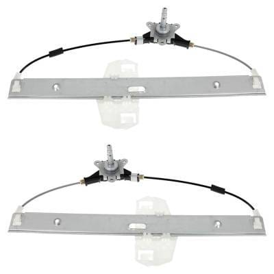New Front Left And Front Right Window Regulator Compatible With Jeep Wrangler Unlimited 75Th thumbnail 9