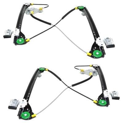 New Front Left And Front Right Window Regulator Compatible With Chrysler Pacifica Base 6 Cyl 3.8L thumbnail 7