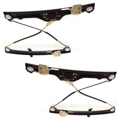 New Front Left And Front Right Window Regulator Compatible With Bmw X5 4.8I 8 Cyl 4.8L X5 Xdrive48i thumbnail 9