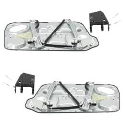 New Front Left And Front Right Window Regulator Compatible With Hyundai Sonata Gl 4 Cyl 2.4L Sonata