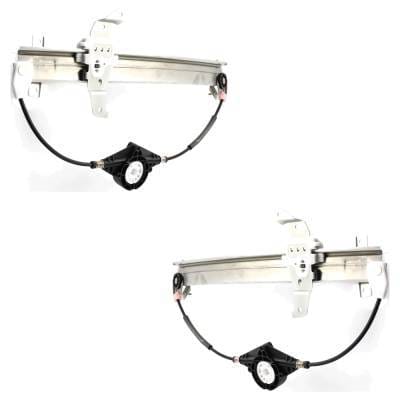 New Front Left And Front Right Window Regulator Compatible With Lincoln Town Car Signature 8 Cyl thumbnail 5