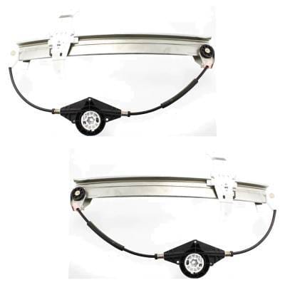 New Front Left And Front Right Window Regulator Compatible With Lincoln Town Car Cypress 8 Cyl 4.6L