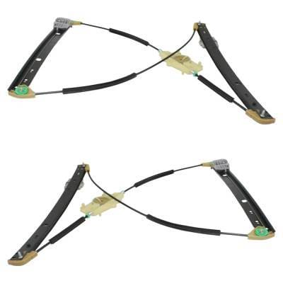 New Front Left And Front Right Window Regulator Compatible With Audi Q7 Sport 6 Cyl 3.0L 2011 thumbnail 11