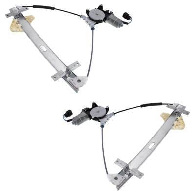 New Front Left And Front Right Window Regulator Compatible With Acura Tl Type-S 6 Cyl 3.5L Tl Base 6 thumbnail 3
