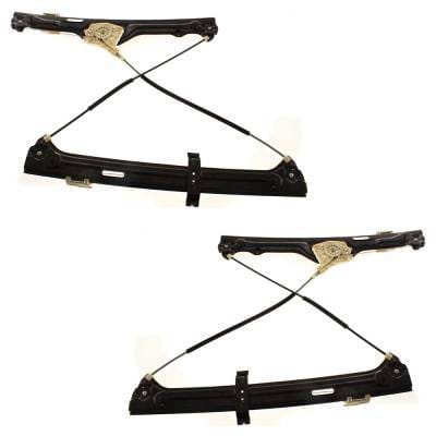 New Front Left And Front Right Window Regulator Compatible With Bmw X5 Xdrive48i 8 Cyl 4.8L X5 4.8I thumbnail 7