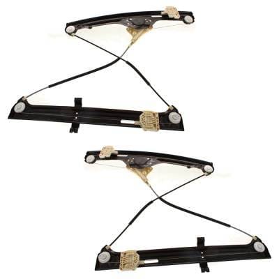 New Front Left And Front Right Window Regulator Compatible With Bmw X5 Xdrive30i 6 Cyl 3.0L X5