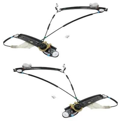 New Front Left And Front Right Window Regulator Compatible With Bmw 1 Series M Base 6 Cyl 3.0L 128I thumbnail 3