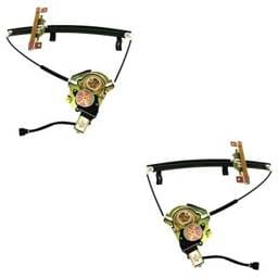 New Front Left And Front Right Window Regulator Compatible With Honda Isuzu Rodeo S 4 Cyl 2.6L
