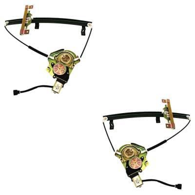 New Front Left And Front Right Window Regulator Compatible With Honda Isuzu Passport Ex 6 Cyl 3.2L