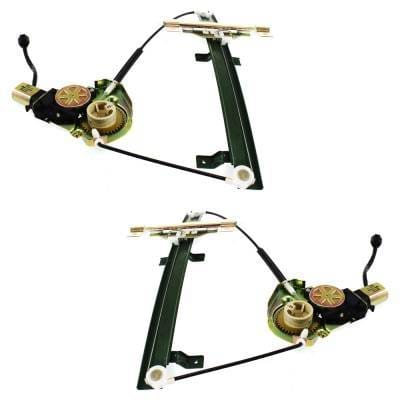 New Front Left And Front Right Window Regulator Compatible With Honda Isuzu Rodeo Ls 6 Cyl 3.2L thumbnail 3