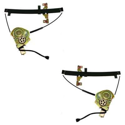 New Front Left And Front Right Window Regulator Compatible With Honda Isuzu Rodeo Ls 6 Cyl 3.2L thumbnail 7