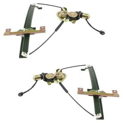 New Front Left And Front Right Window Regulator Compatible With Honda Isuzu Rodeo Ls 6 Cyl 3.2L thumbnail 5