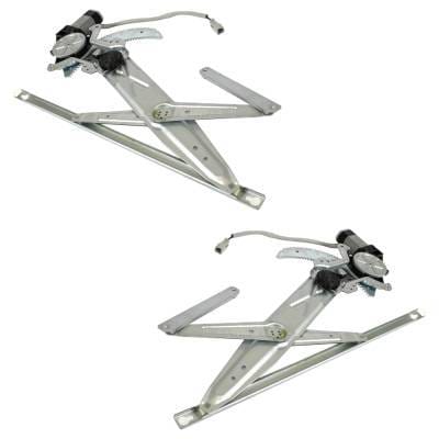 New Front Left And Front Right Window Regulator Compatible With Honda Civic Dx Civic Vx 1992-1995 By thumbnail 3