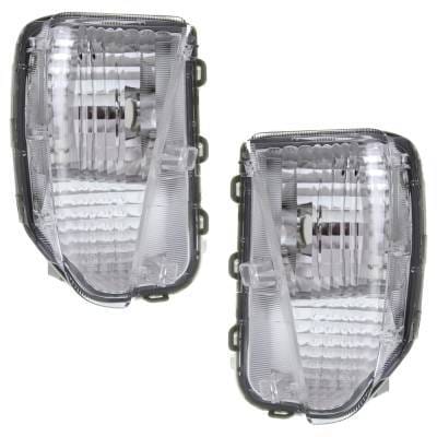New Front Left And Front Right Turn Signal Light Compatible With Toyota Prius Plug-In Base 2012-2015