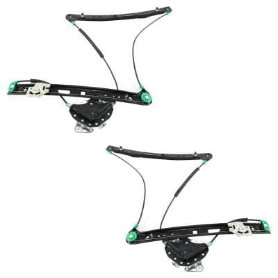 New Front Left And Front Right Window Regulator Compatible With Bmw 330I Base 6 Cyl 3.0L 325I Base 6 thumbnail 7