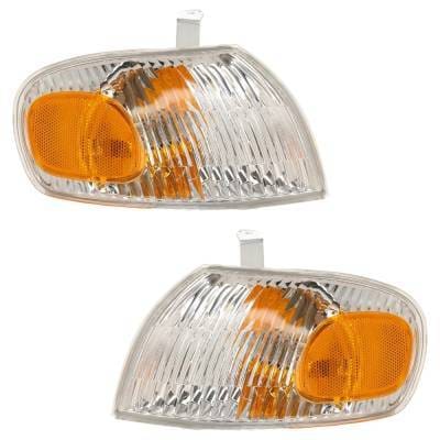 New Front Left And Front Right Turn Signal Light Compatible With Chevrolet Prizm Base 4 Cyl 1.8L