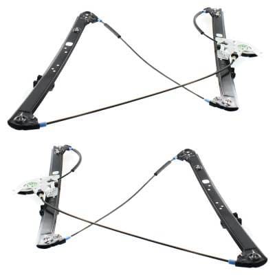 New Front Left And Front Right Window Regulator Compatible With Bmw X5 4.8Is 8 Cyl 4.8L X5 3.0I 6 thumbnail 3
