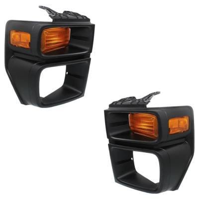 New Pair Of Parking Light Compatible With Ford E-450 Super Duty Base 10 Cyl 6.8L E-350 Super Duty thumbnail 5