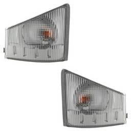 New Front Left And Front Right Turn Signal Light Compatible With Gmc Isuzu Npr-Hd Base W5500hd