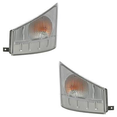 New Front Left And Front Right Turn Signal Light Compatible With Gmc Isuzu Npr-Hd Base W5500hd thumbnail 3