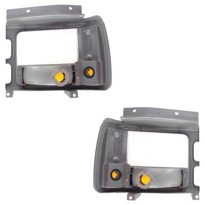 New Pair Of Parking Light Compatible With Dodge Dakota Se 8 Cyl 5.2L Dakota Le 8 Cyl 5.2L 1991-1996 thumbnail 7