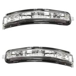 New Pair Of Mirror Turn Signal Light Compatible With Nissan Altima Sl 4 Cyl 2.5L Altima S 4 Cyl 2.5L