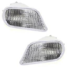 New Pair Of Parking Light Compatible With Pontiac Firebird Trans Am 8 Cyl 5.7L 1998-2002 By 10301405