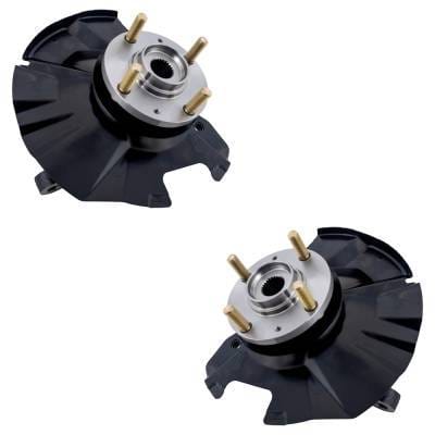 New Front Left And Front Right Knuckle Compatible With Hyundai Accent Sr 4 Cyl 1.6L Accent Gs 4 Cyl thumbnail 3