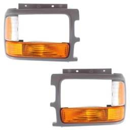 New Pair Of Parking Light Compatible With Dodge Dakota Le 8 Cyl 5.2L Dakota Slt 4 Cyl 2.5L 1991-1996