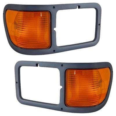 New Pair Of Parking Light Compatible With Ford F-750 Xlt 6 Cyl 6.7L F-650 Base 10 Cyl 6.8L 2000-2015