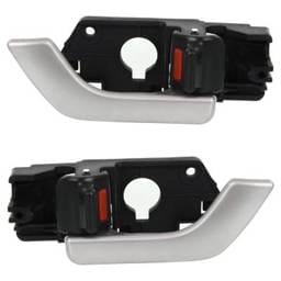 Front Driver And Passenger Side Interior Door Handle Compatible With 2003-2008 Hyundai Tiburon