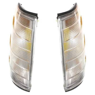 New Pair Of Parking Light Compatible With Mercedes Benz S600 Base 12 Cyl 6.0L S420 Base 8 Cyl 4.2L thumbnail 3