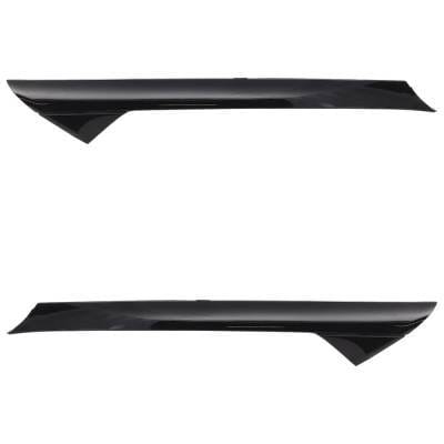 New Pair Of Outer Pillar Trim Compatible With Ford Explorer Base 4 Cyl 2.1L Explorer Base 6 Cyl 3.6L